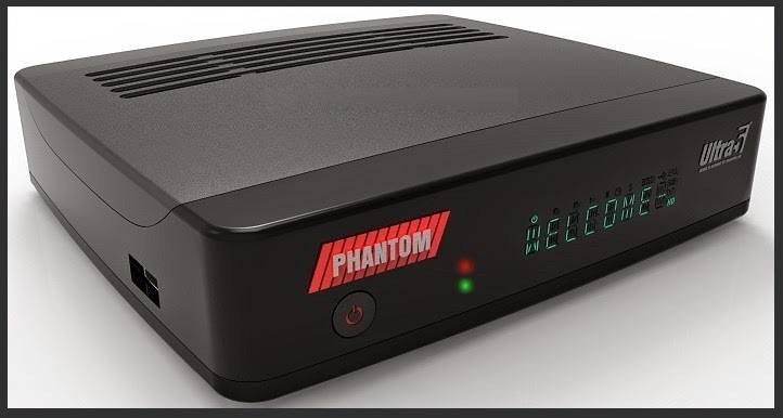 RECEPTOR-PHANTOM-ULTRA-5-FIVE Atualização Phantom Ultra Five versão 1.015 de 24/03/2016