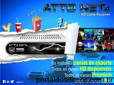 Atto NET4 Atualização 11-03-2016 FREESATELITAL HD