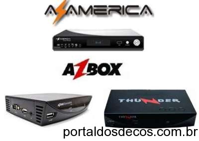 AZBOX THUNDER / BRAVISSIMO PLUS ATUALIZAÇÃO S-1008 de 14-02-17 AZAMERICA AZBOX