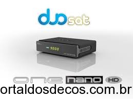 DUOSAT ONE NANO HD ATUALIZAÇÃO V 2.7 de 05-06-17 DUOSAT