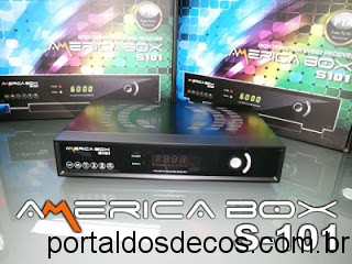 AMERICABOX  -AMERICABOX-S-101 AZAMERICABOX S101 ATUALIZAÇÃO V 213 de 10-08-17