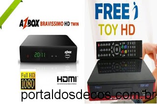 AZBOX  -BRAVISSIMO-EM-FREEI-TOY AZBOX BRAVISSIMO EM FREEI TOY ATUALIZAÇÃO MODIFICADA 58W de 12-08-17