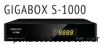 GIGABOX  -GIGABOX-S1000-1 GIGABOX S1000 ATUALIZAÇÃO V 2.19 de 23-08-17