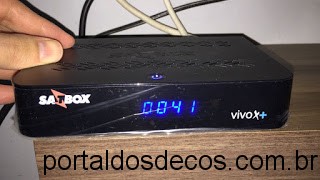 SATBOX  -SATBOX-VIVO-X- SATBOX VIVO X+ PLUS ATUALIZAÇÃO V2.113 de 20-08-17