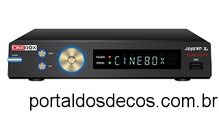 CINEBOX  -Cinebox-Legend-X2 CINEBOX LEGEND X2 ATUALIZAÇÃO de 07-09-17