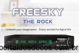 FREESKY  -FREESKY-THE-ROCK FREESKY THE ROCK ATUALIZAÇÃO V1.16.196 de 30-09-17
