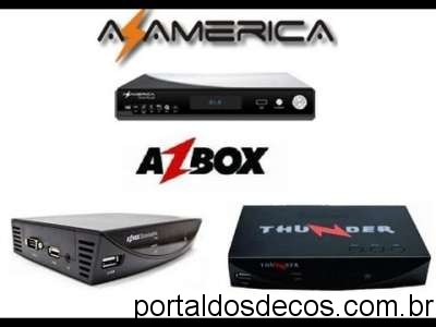 AZBOX THUNDER - BRAVISSIMO PLUS EM S1008 ATUALIZAÇÃO MODIFICADA de 10-12-17 AZBOX