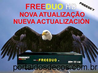 FREESKY  -FREESKY-FREEDUO-HD FREESKY FREEDUO HD ATUALIZAÇÃO V4.16 de 27-12-17