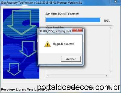 TUTORIAL RECOVERY TOCOMSAT TOCOM SOCCER HD TOCOMSAT