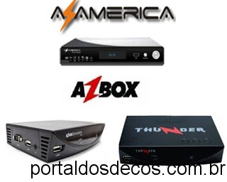 AZBOX THUNDER-BRAVISSIMO PLUS EM AZAMERICA S1008 ATUALIZAÇÃO de 26-01-18 AZBOX