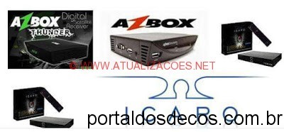AZBOX THUNDER EM ICARO XF5001 MODIFICADA de 08-01-18 AZBOX