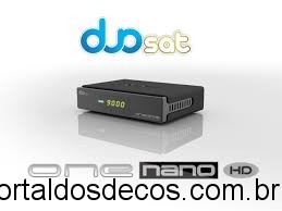 DUOSAT  -DUOSAT-ONE-NANO-HD DUOSAT ONE NANO HD V 39 ATUALIZAÇÃO de 20-03-18