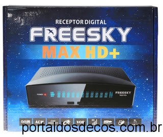 FREESKY  -FREESKY-MAX-HD-CX NOVIDADE FREESKY MAX HD + (PLUS) 2018