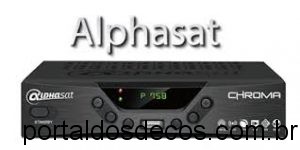 ALPHASAT CHROMA ATUALIZAÇÃO V10.02.23.S55 de 31-03-18 ALPHASAT