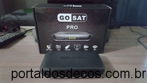 GO SAT PRO ATUALIZAÇÃO V1.17 de 02-04-18 GOSAT