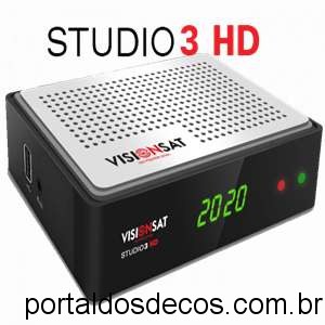 VISIONSAT  -Visionsat_Sudio3HD VISIONSAT STUDIO 3 HD ATUALIZAÇÃO V 127 de 19-04-18