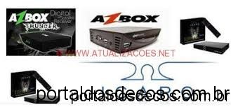 AZBOX  -AZBOX-THUNDER AZBOX THUNDER e BRAVISSIMO PLUS EM ICARO XF5001 ATUALIZAÇÃO MOD de 19-05-18