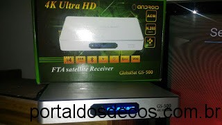 GLOBALSAT GS500 - 500 PLUS ATUALIZAÇÃO PACTH de 22-06-18 GLOBALSAT