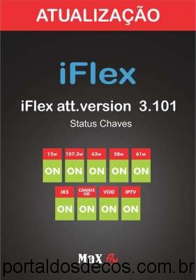 MAXFLY  -IKS-MAXFLY MAXFLY iFLEX ATUALIZAÇÃO SKS 63W V3.101 de 14-06-18