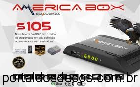 AMERICABOX  -AMERICABOX-S105 AMERICABOX S105 ATUALIZAÇÃO V 222 de 27-07-18