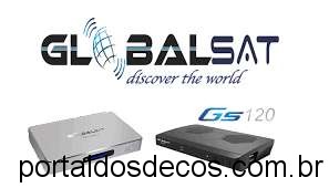 GLOBALSAT  -GLOBALSAT-GS-120 GLOBALSAT GS120 HD ATUALIZAÇÃO V228 de 24-07-18