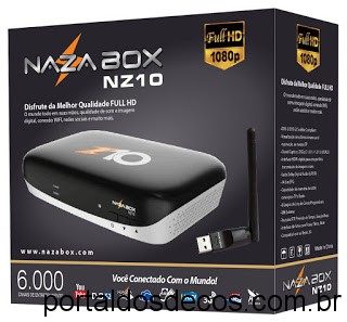 NAZABOX  -NAZABOX-NZ-10 NAZABOX NZ10 ATUALIZAÇÃO V2.42 de 09-07-18