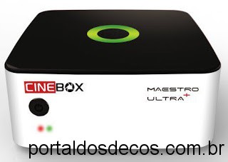 CINEBOX  -CINEBOX-MAESTRO-ULTRA CINEBOX MAESTRO ULTRA ATUALIZAÇÃO V1.36.0 de 07-08-18