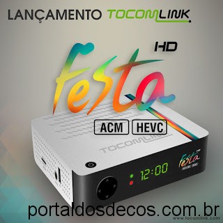 TOCOMSAT  -TOCOMLINK-FESTA TOCOMLINK FESTA HD ATUALIZAÇÃO V 1.65 de 31-07-18