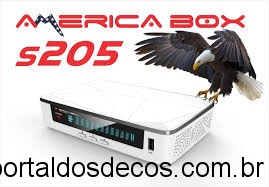 AMERICABOX S205 ATUALIZAÇÃO V2.25 de 08-11-18 AMERICABOX