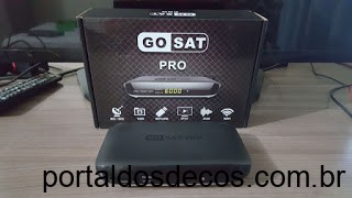 GOSAT  -GO-SAT-PRO-1 GO SAT PRO HD ATUALIZAÇÃO V1.47 de 12-01-19