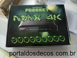 FREESKY  -FREESKY-MAX-HD-4K FREESKY MAX 4K ATUALIZAÇÃO V347 de 22-03-19