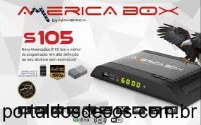 AMERICABOX  -AMERICABOX-S105 AMERICABOX S105 ATUALIZAÇÃO V2.33 de 08-06-19