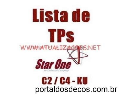 STAR ONE C4 70W LISTA COMPLETAS DE TPS - 05-06-19 AZAMERICA AZBOX CINEBOX DUOSAT MEGABOX TOCOMSAT