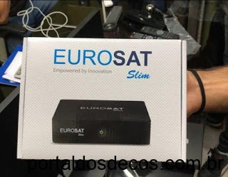 EUROSAT  -EUROSAT-SLIM-CX-2 EUROSAT SLIM ATUALIZAÇÃO V1.12 de 13-06-19