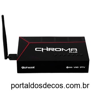 ALPHASAT CHROMA PLUS ATUALIZAÇÃO V 11.07.31.S60 de 03-08-19 ALPHASAT
