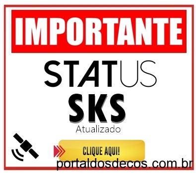 PHANTOM SATELITES  -STATUS-SKS-ONLINE POST OFICIAL STATUS SKS DUAS ANTENAS ATUALIZADO