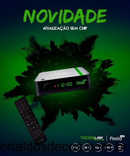 COMUNICADO TOCOMLINK FESTA HD 3 TOCOMSAT