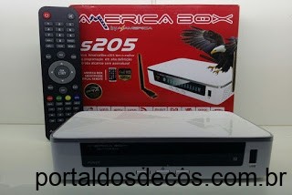 AMERICABOX S205 ATUALIZAÇAO V2.49 de 26-08-20 AMERICABOX
