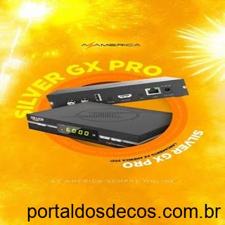 AZAMERICA SILVER GX PRO ATUALIZAÇÃO V1.37 de 24-04-23 AZAMERICA